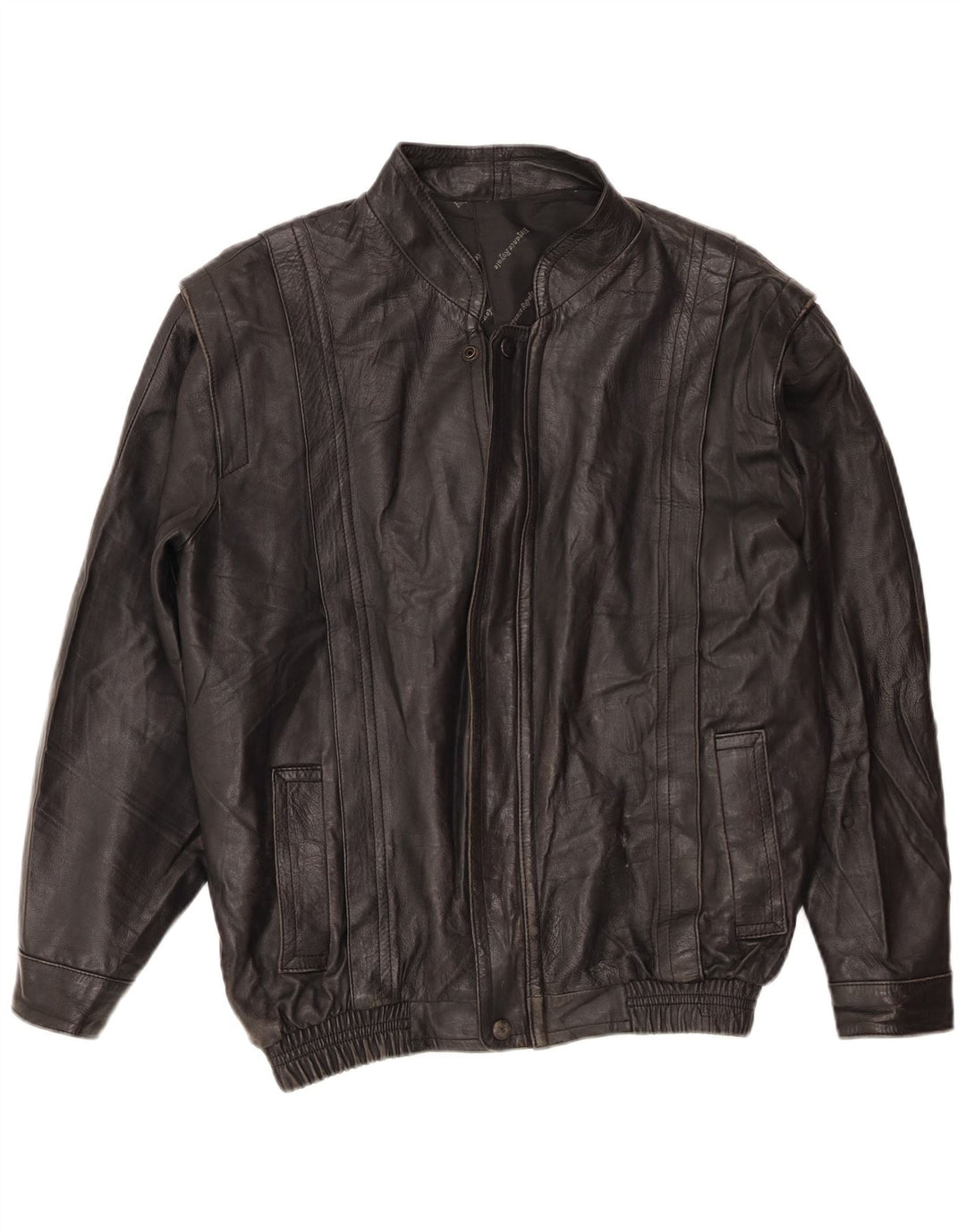 Vintage herre læderjakke UK 36 Small Black