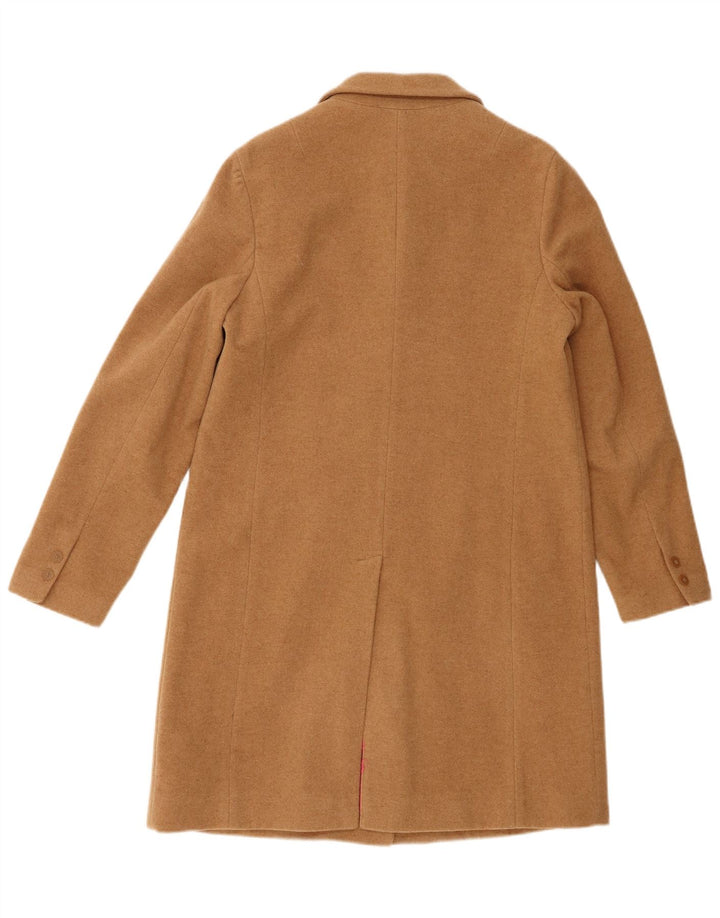 GAP Womens Overcoat UK 16 Large Beige Wool