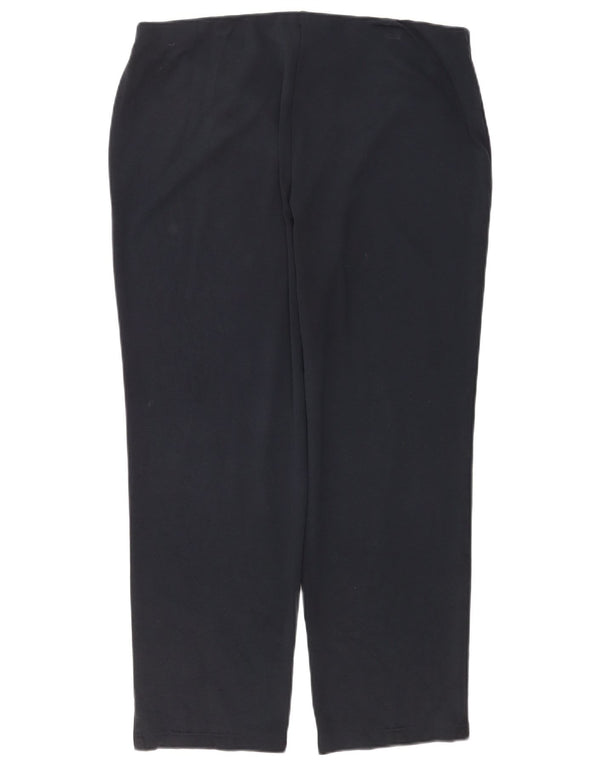 Marks & Spencer Dame Casual Bukser UK 16 Large W36 L27 Navy Blue