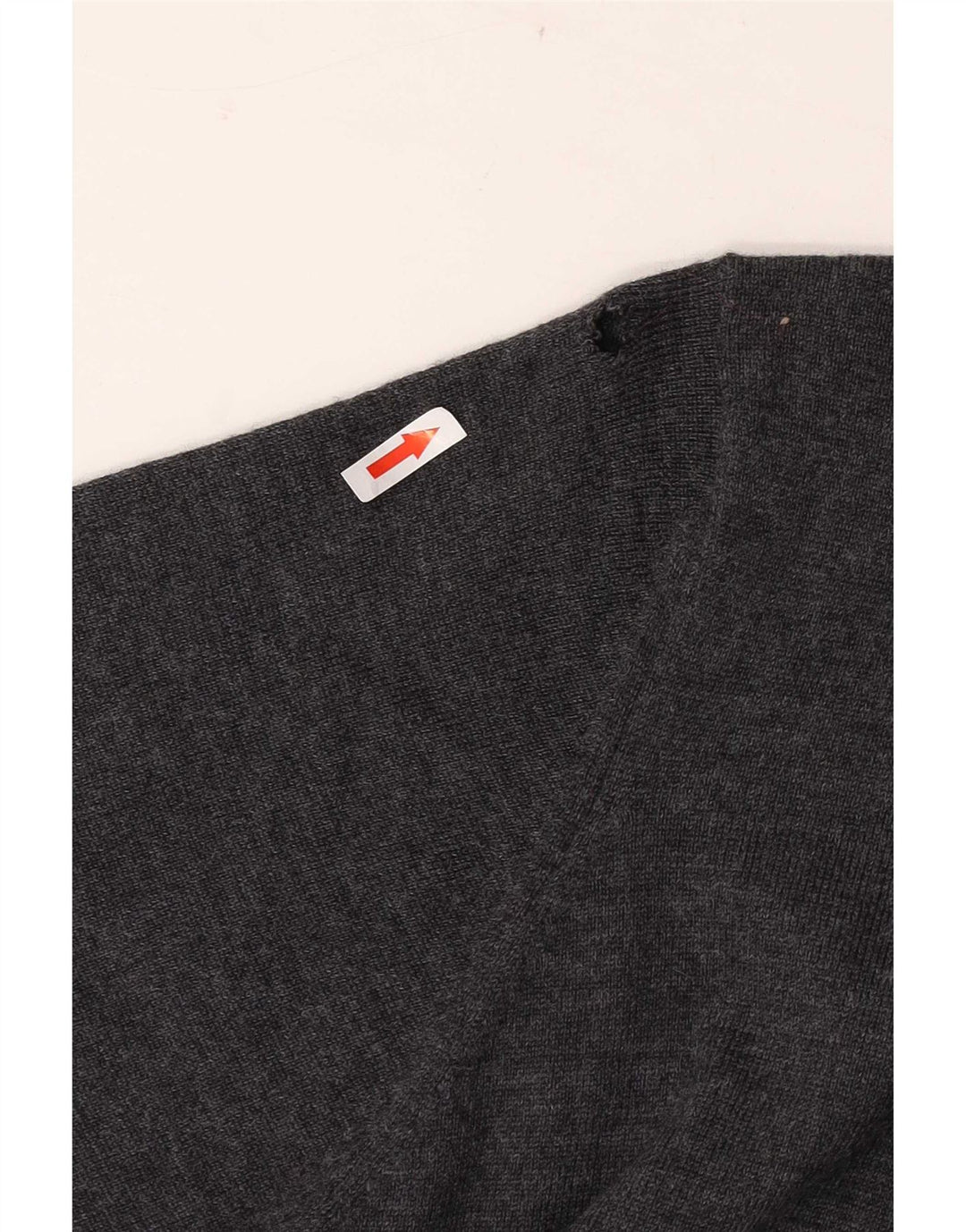 Zara Herre Cardigan Sweater Medium Grey Uld