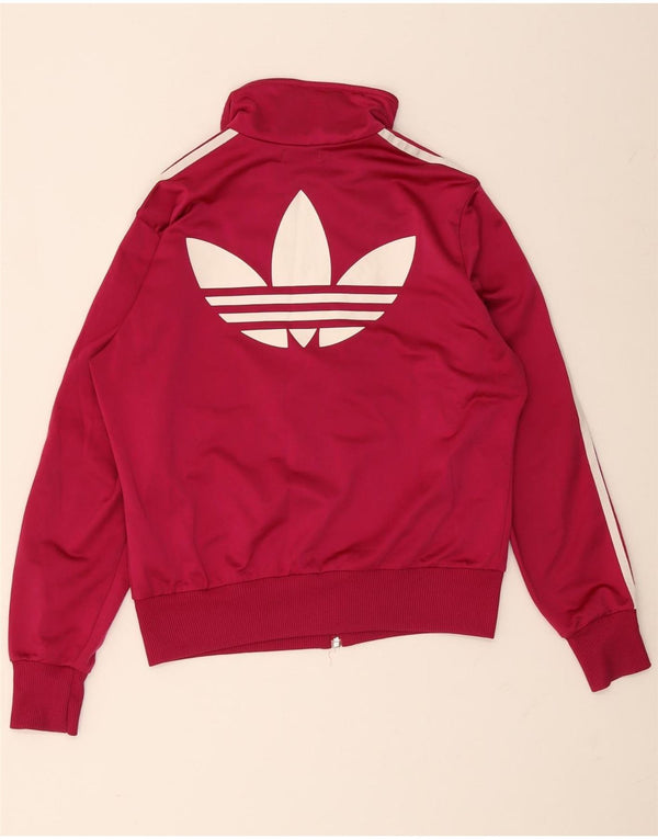 Adidas Grafisk træningsdragt topjakke til kvinder EU 42 Medium Pink Polyester
