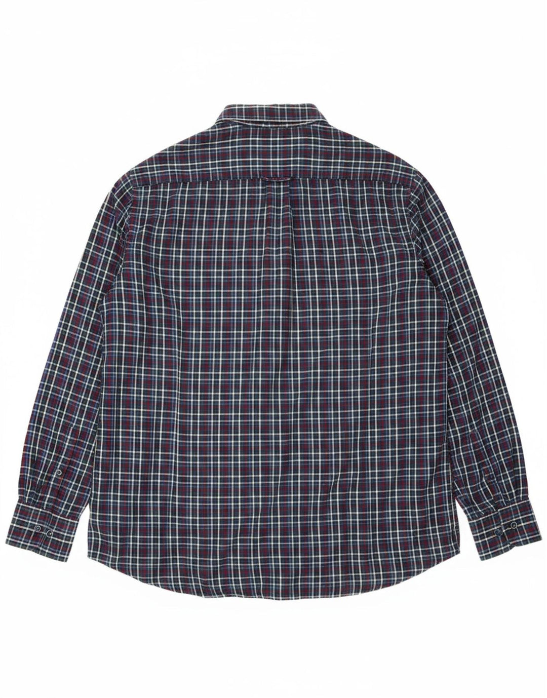 BUGATTI Mens Flannel Shirt Size  43/44 XL Multicoloured Check Cotton