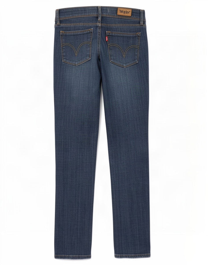 Levi's Dame 571 Slim Jeans W31 L32 Blå Bomuld
