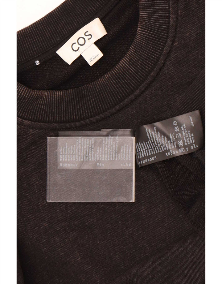 Cos Herre Loose Fit Sweatshirt Jumper XS Sort