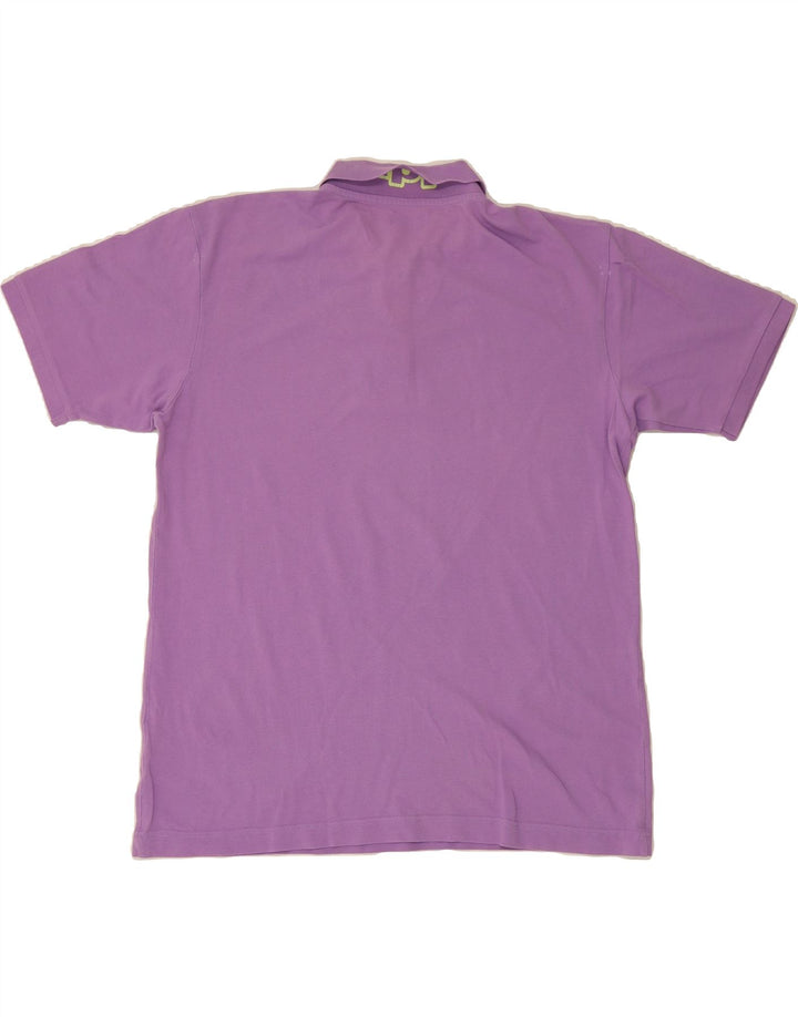 KAPPA Mens Polo Shirt 2XL Purple Cotton Vintage Kappa and Second-Hand Kappa from Messina Hembry 