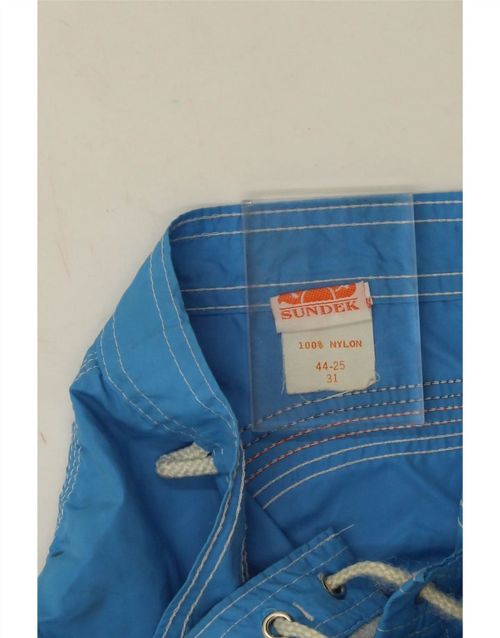 Sundek Herre badeshorts Medium Blå Nylon