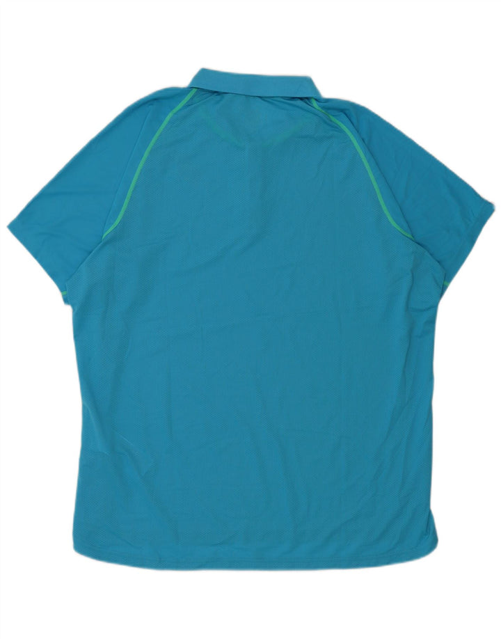 Asics Herre Polo Shirt XL Blå Polyester