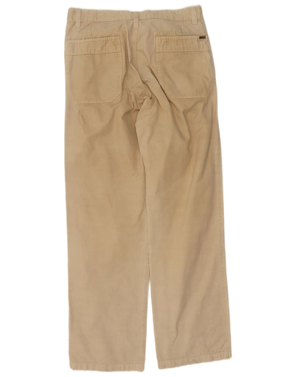 Gas Straight Casual Bukser til mænd W36 L34 Beige Bomuld