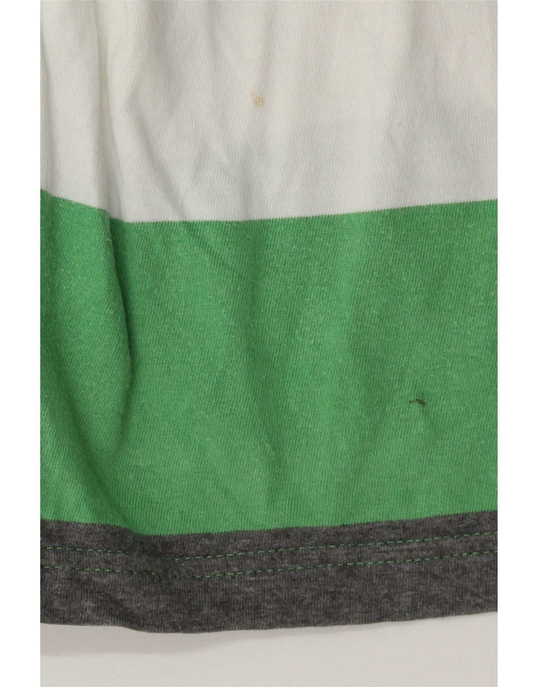 Reebok Rugby Polo Shirt til mænd Stor grøn stribet bomuld