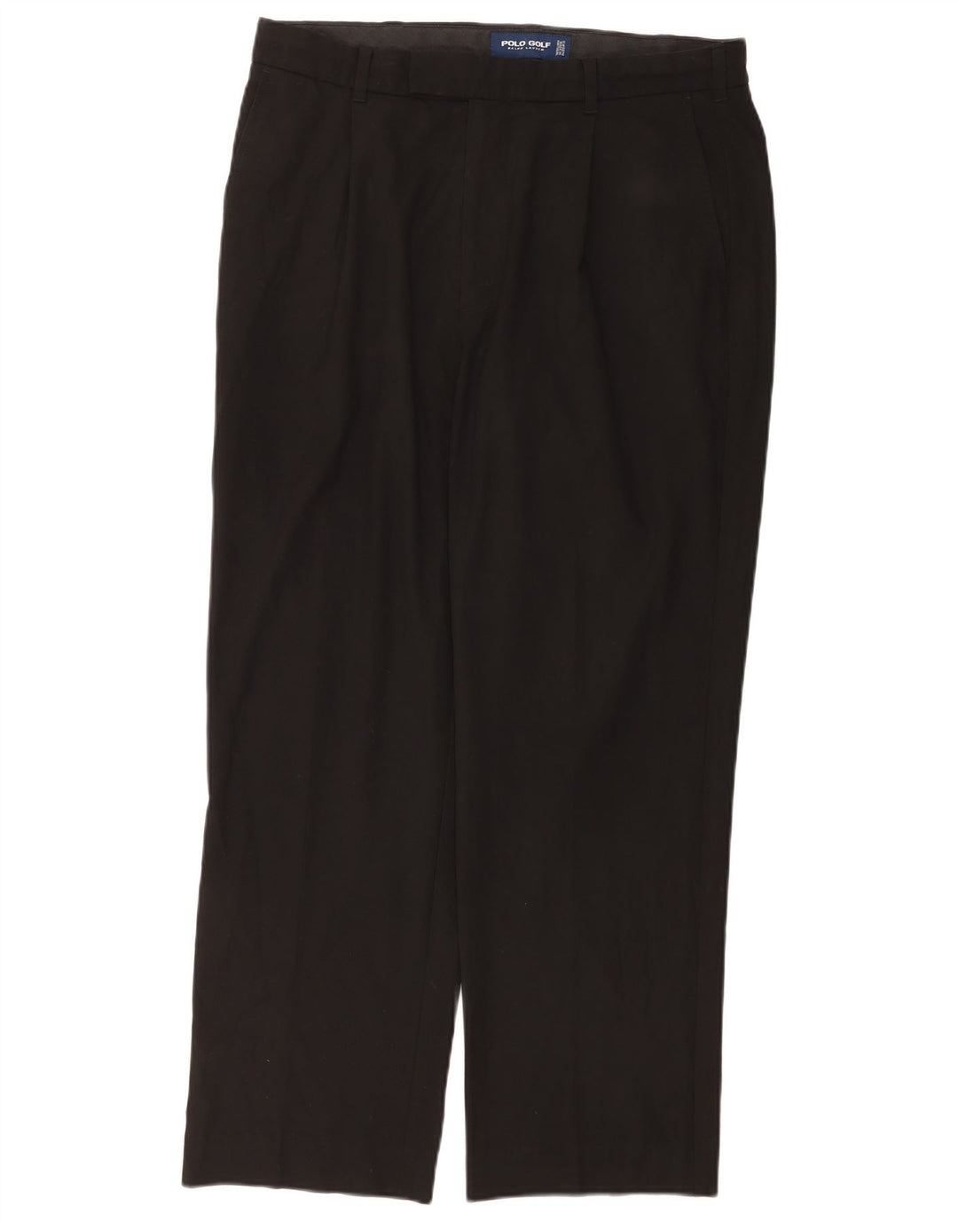 Ralph Lauren Herre Pegged Chino Bukser W36 L32 Sort Polyester