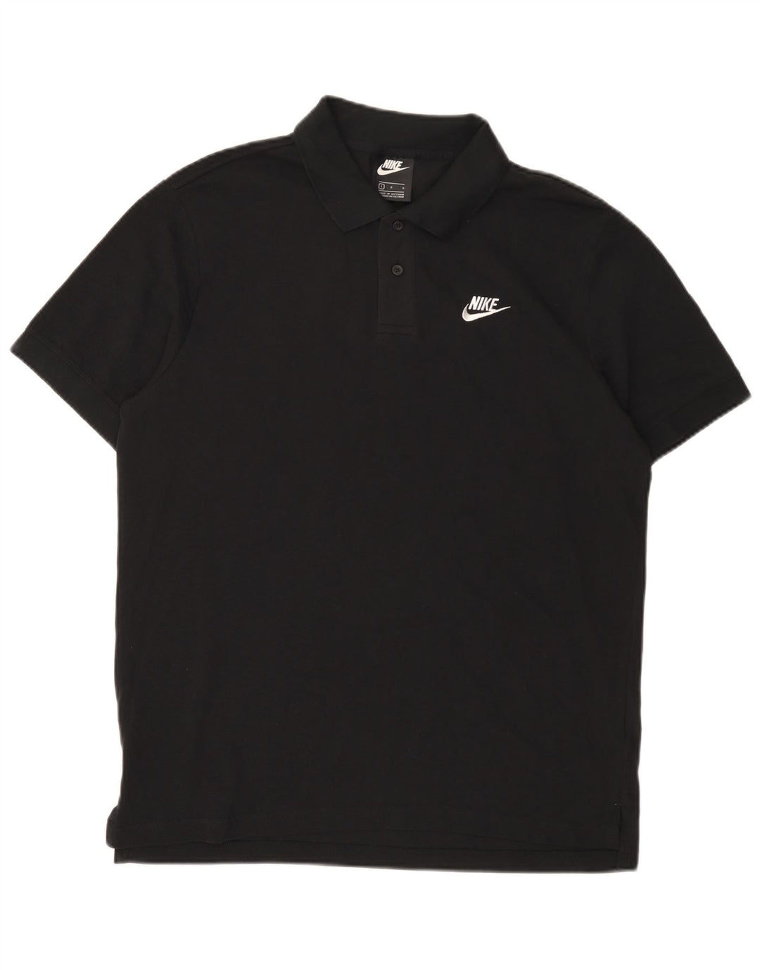 Nike herre poloshirt stor sort bomuld