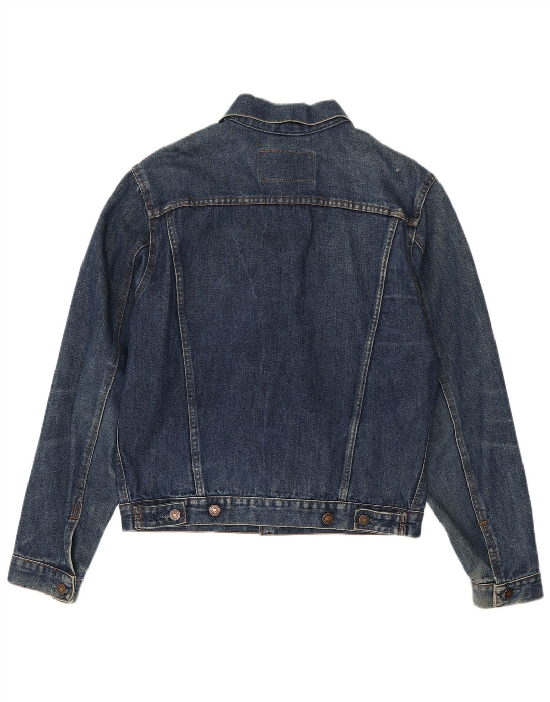 Vintage denimjakke til mænd UK 40 Large Navy Blue