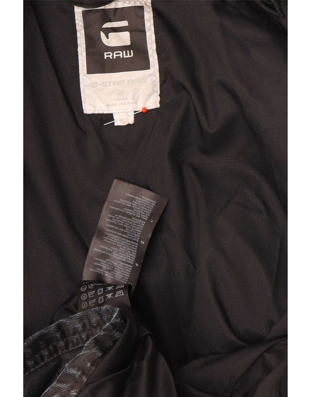 G-Star Herre Utility Jacket UK 42 XL Navy Blue Cotton