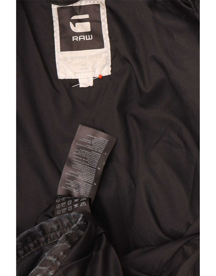 G-Star Herre Utility Jacket UK 42 XL Navy Blue Cotton