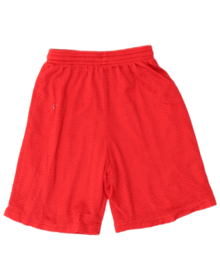 Russell Athletic Boys Sportsshorts 9-10 år Små røde nylon