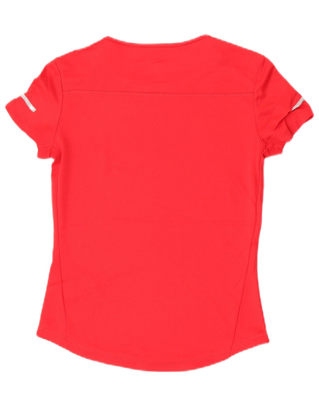 Adidas Dame Climalite T-Shirt Top UK 6 XS Rød Polyester
