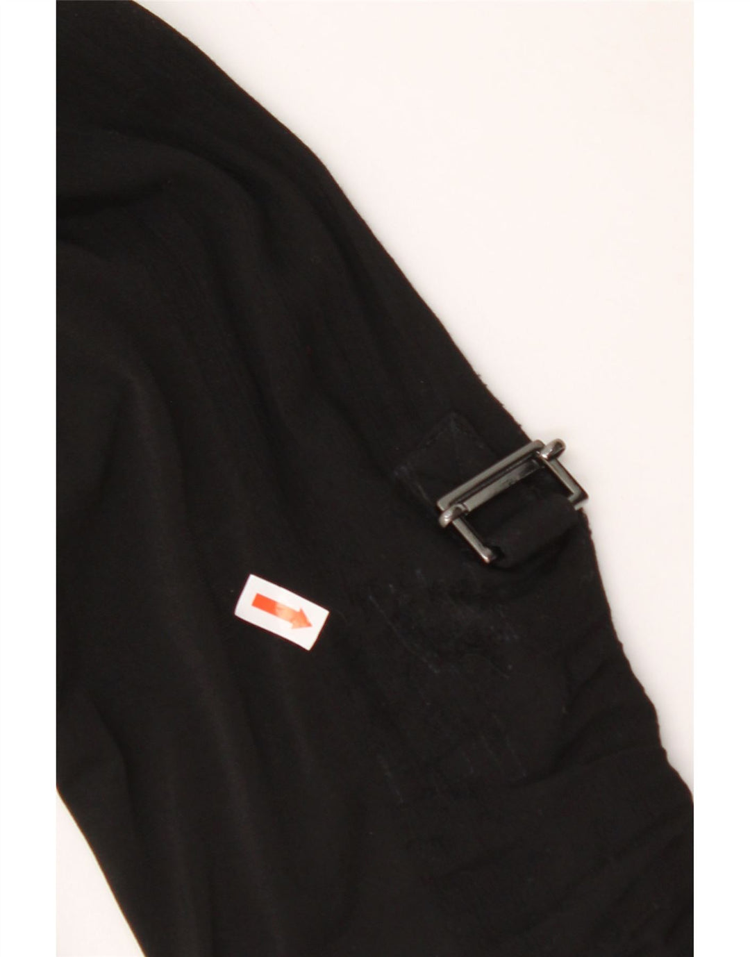 CALVIN KLEIN Dameskjortebluse UK 12 Medium Sort Polyester