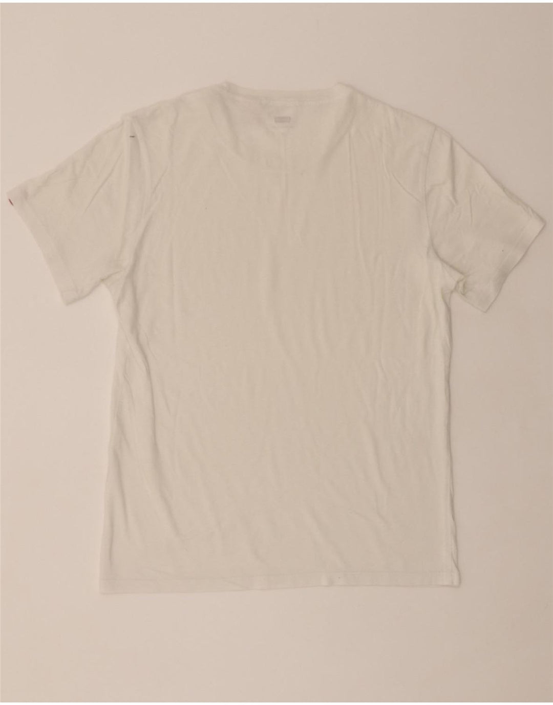 LEVI'S Mens T-Shirt Top Small White Vintage Levi's and Second-Hand Levi's from Messina Hembry 