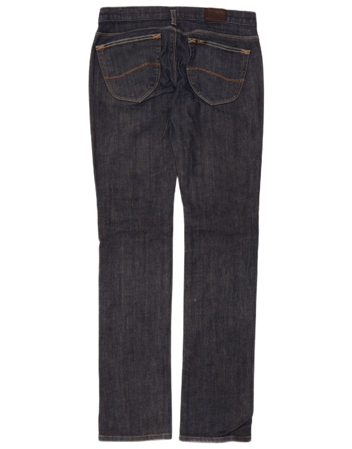 Lee Dame Lynn Slim Jeans W30 L35 Marineblå Bomuld