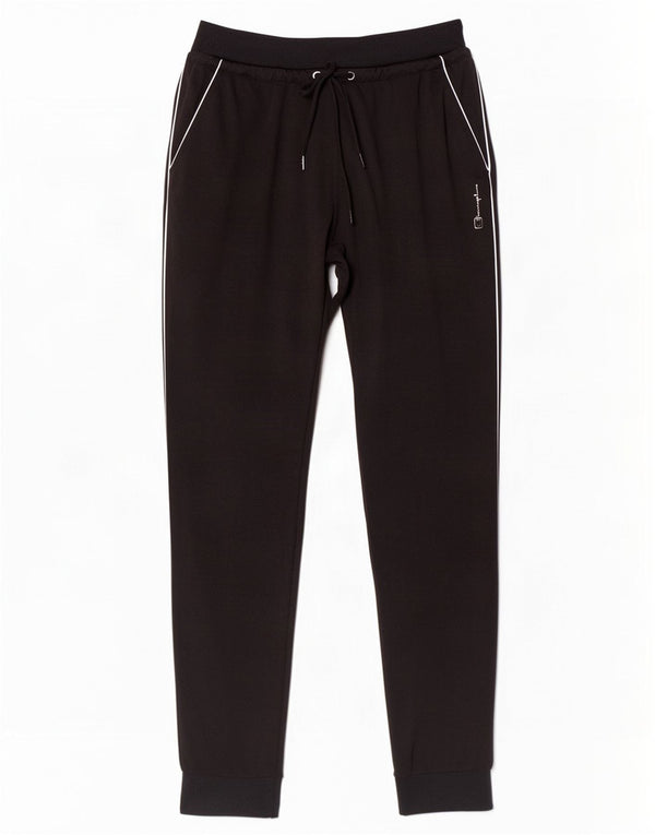Champion Womens Heritage Fit Træningsdragt Bukser Joggers UK 8 Small Black