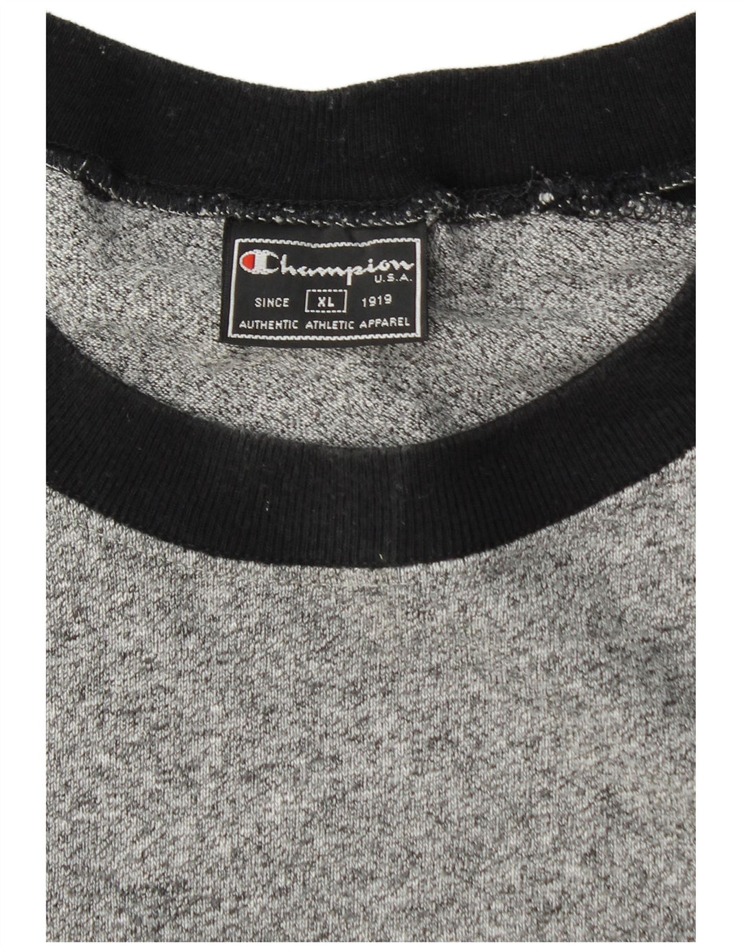 Champion Herre T-Shirt Top XL Grå Colourblock