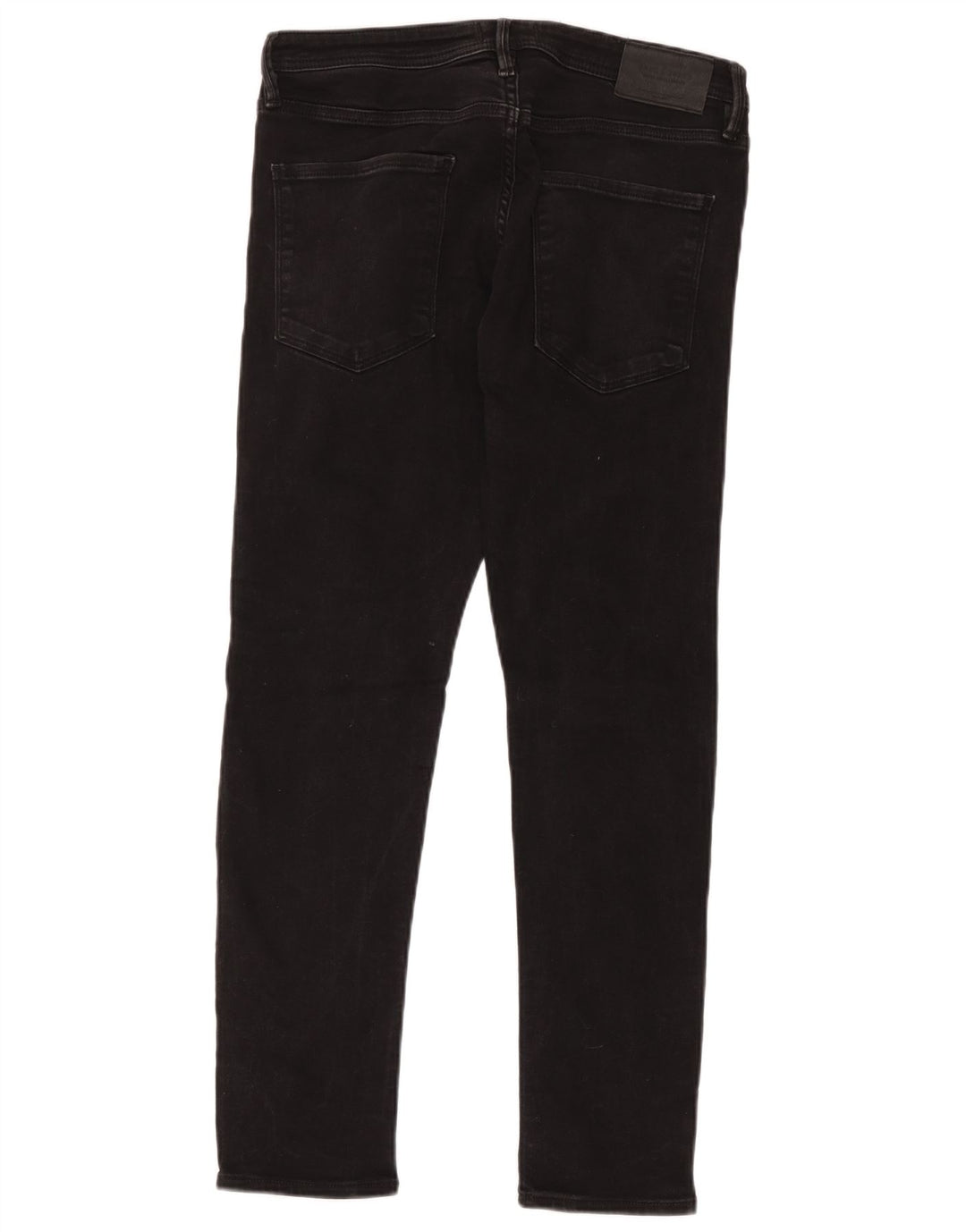 Jack & Jones Herre GLENN Slim Jeans W32 L30 Sort Bomuld