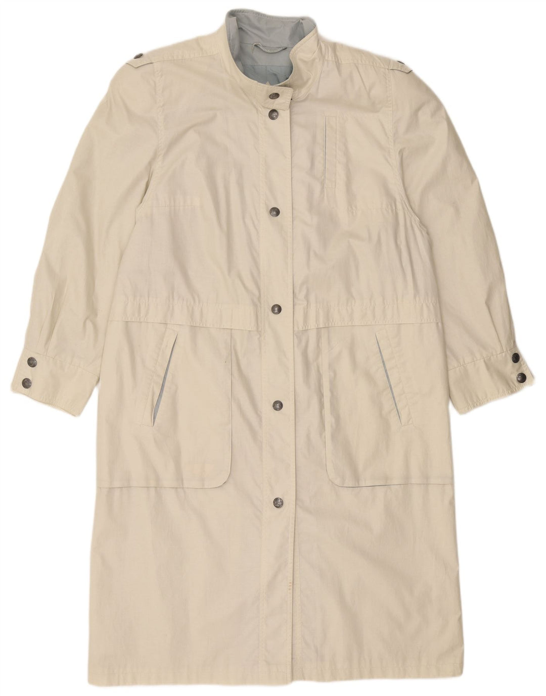 Vintage kvinders oversize trenchcoat UK 18 XL Beige
