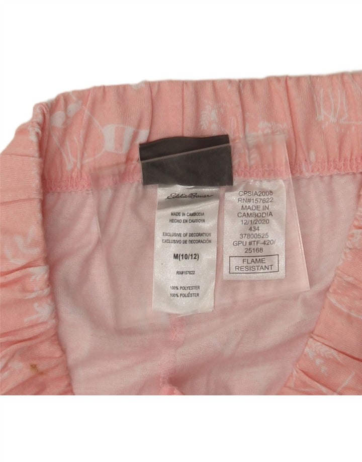 EDDIE BAUER Træningsdragt til piger Bukser Joggers 10-11 år Medium Pink