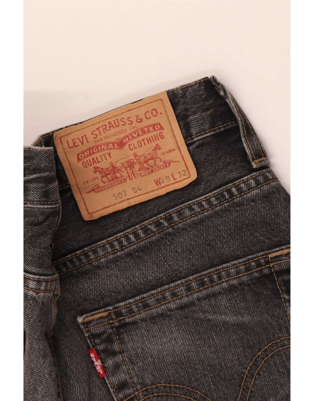 Levi's Herre 507 Bootcut Jeans W28 L32 Grå