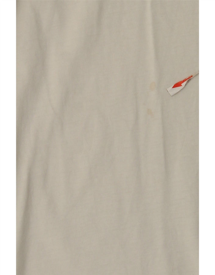 Timberland Herre Regular Fit grafisk T-shirt top Medium hvid bomuld