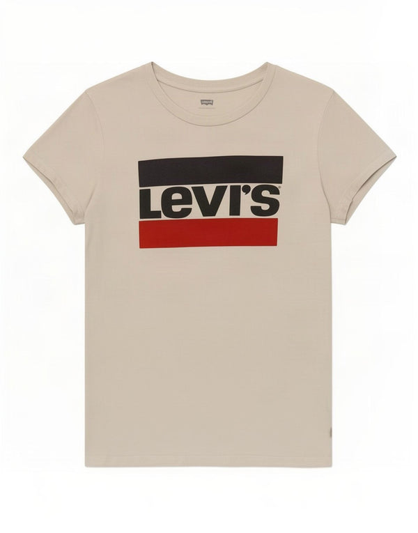 Levi's Grafisk T-shirt top til kvinder DK 6 XS Hvid