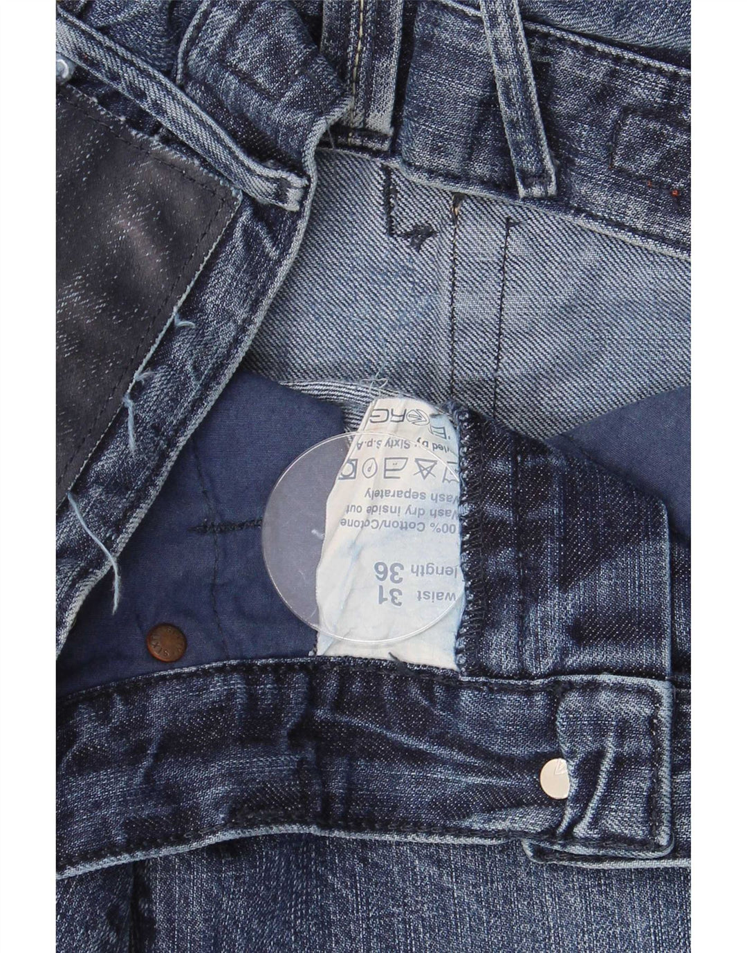 Energe Dame Liam Straight Jeans W31 L36 Blå Bomuld