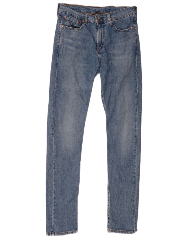LEVI'S Herre 510 Skinny Jeans W31 L34 Blå Bomuld