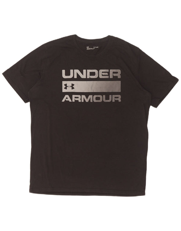 Under Armour Herre Grafisk T-Shirt Top XL Sort