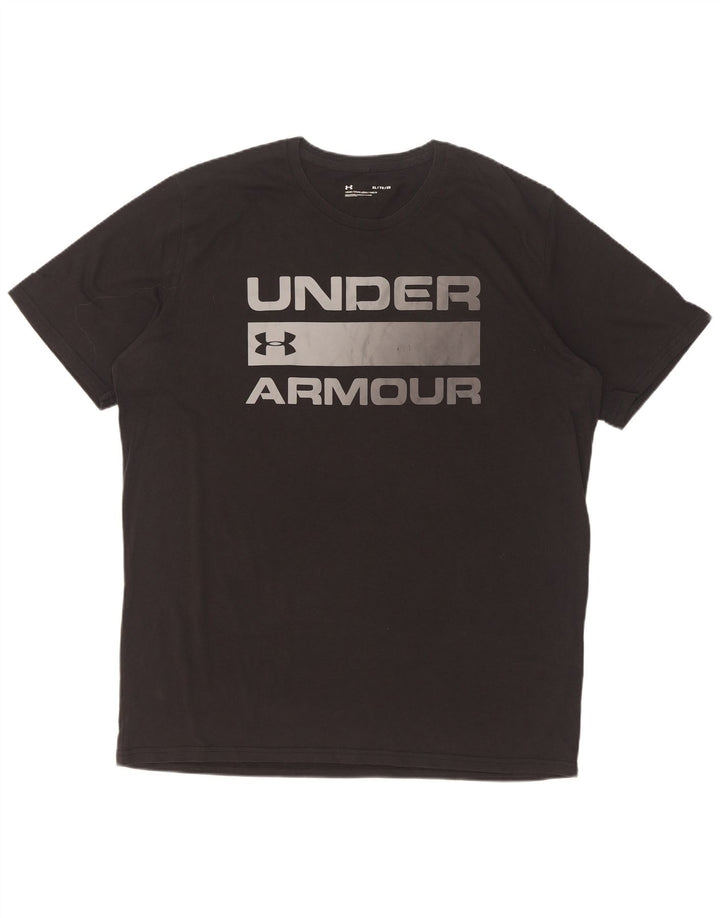 Under Armour Herre Grafisk T-Shirt Top XL Sort