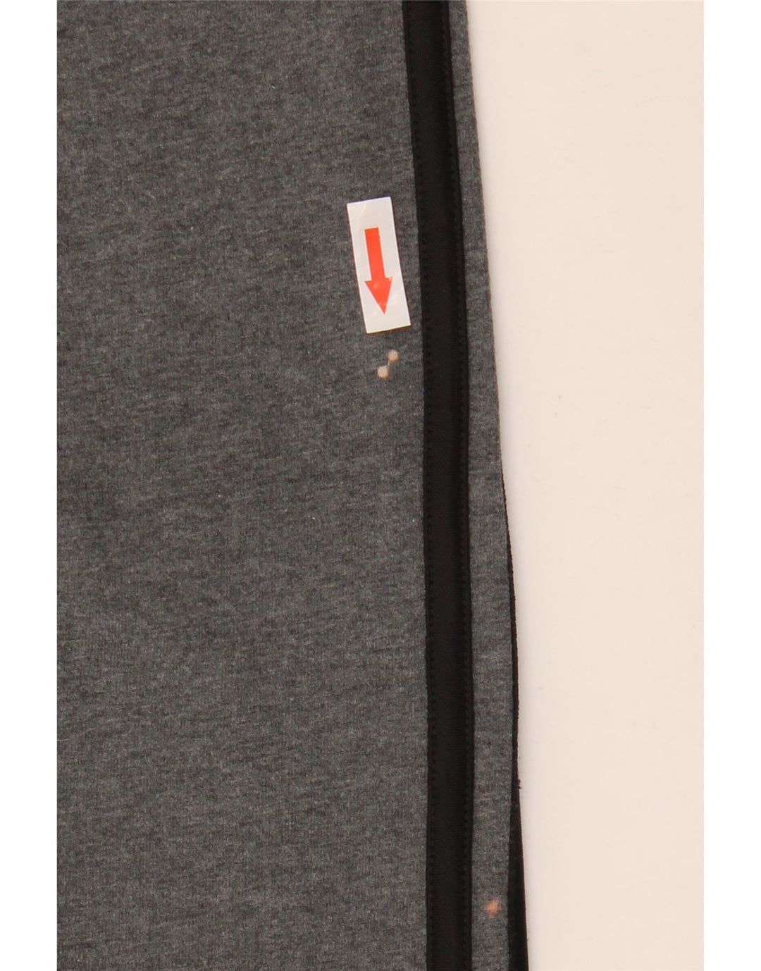 ADIDAS Dame Leggings UK 8/10 Small Grey Bomuld