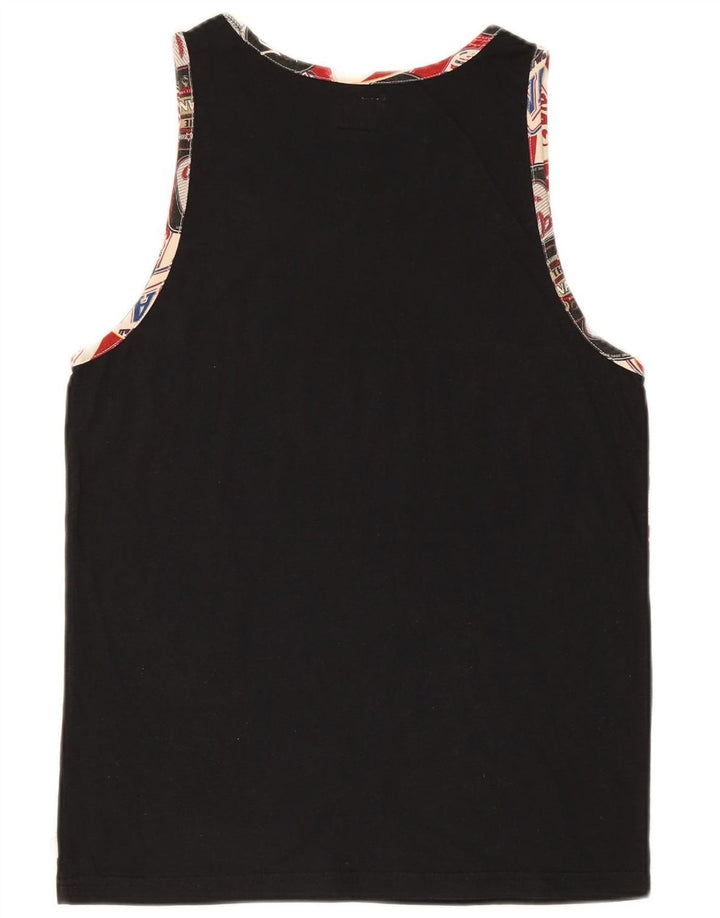 VANS Mens Graphic Vest Top Small Black
