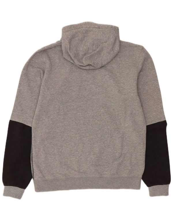 Nike Boys Hoodie Jumper 13-14 år XL Grå Colourblock Bomuld