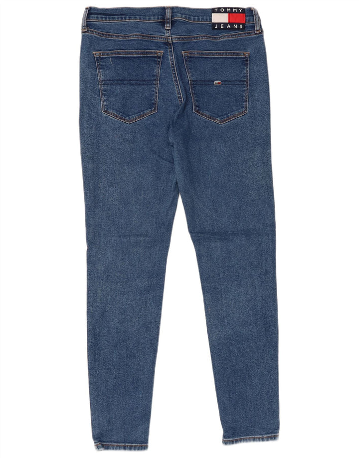 TOMMY HILFIGER Womens Skinny Jeans W32 L30 Blue