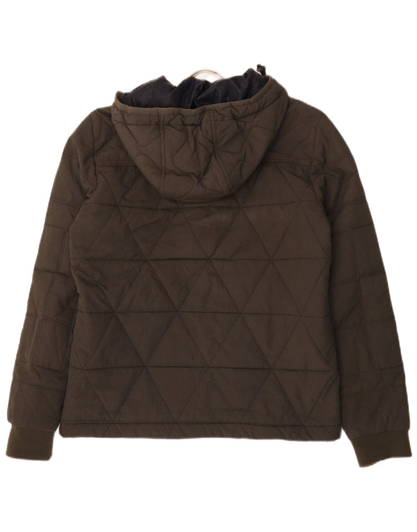 G-Star Herre hættepolstret jakke UK 38 Medium Khaki Polyester