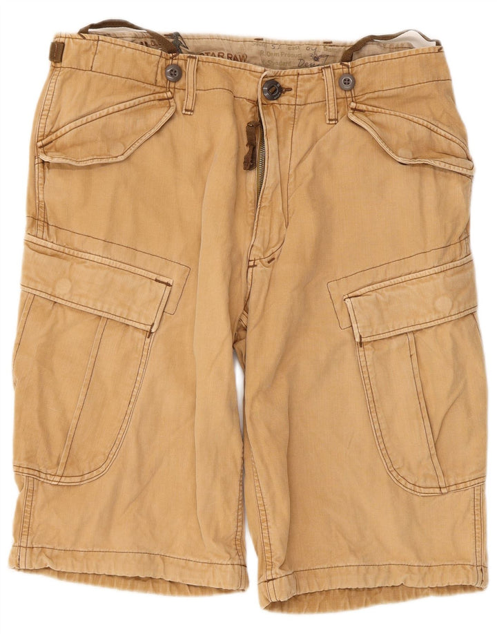 G-Star Herre Cargo Shorts XL W38 Beige Bomuld