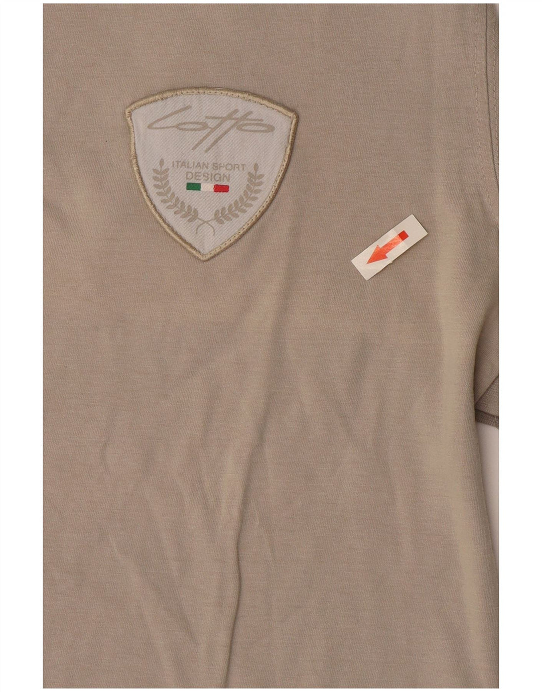 Lotto Herre T-Shirt Top Stor Grå Bomuld