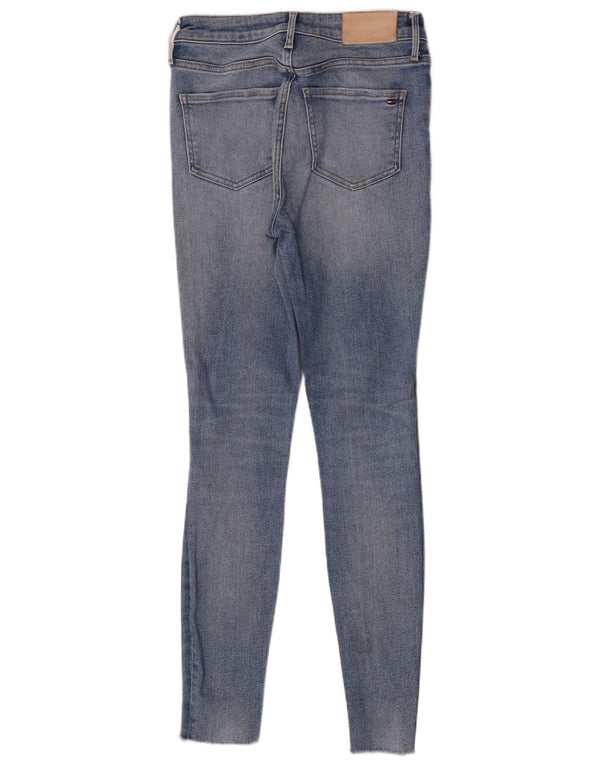 Tommy Hilfiger Womens Skinny Jeans W26 L27 Blue Cotton
