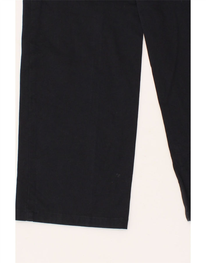 DOCKERS Womens Straight Casual Trousers US 6 Medium W30 L28 Navy Blue Vintage Dockers and Second-Hand Dockers from Messina Hembry 