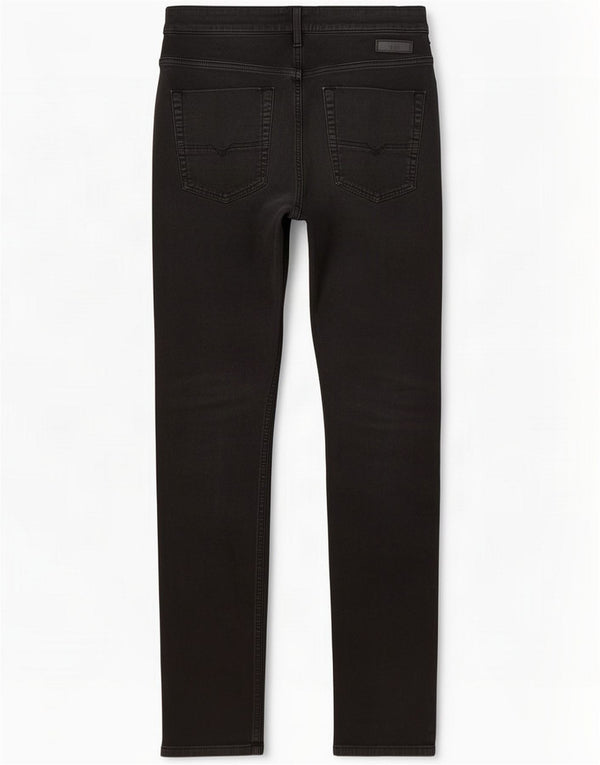 Diesel Mens Slim Jeans W30 L30 Black Cotton