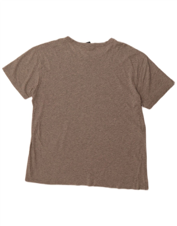 POLO RALPH LAUREN Herre T-Shirt Top Medium Grå Bomuld