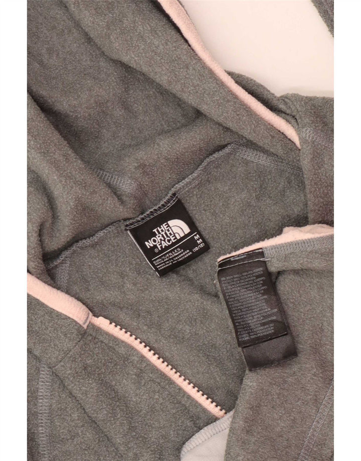The North Face Girls Fleecejakke 10-11 år Medium Grey Colourblock