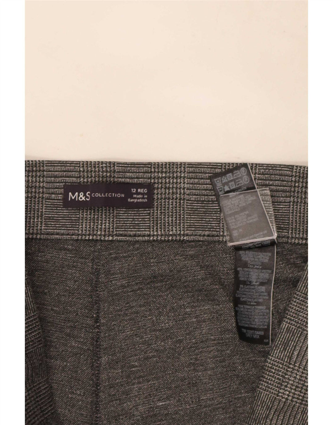 Marks & Spencer Casual Bukser til kvinder UK 12 Medium W30 L27 Grå
