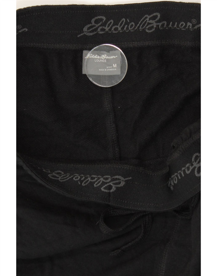 Eddie Bauer Herre Sportshorts Medium Sort Bomuld