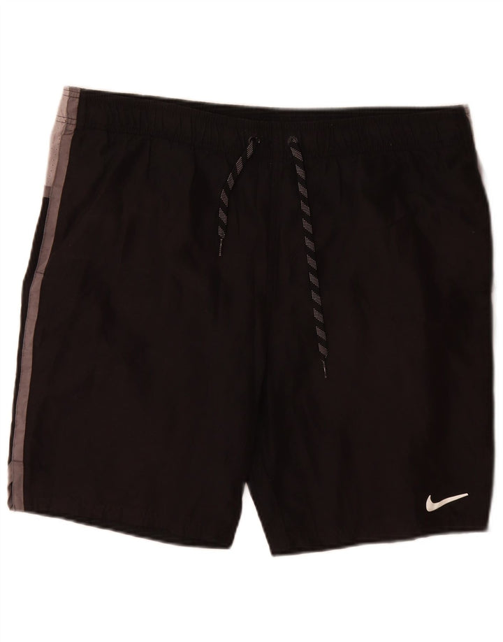Nike Sportshorts til mænd Medium Sort Colourblock Polyester